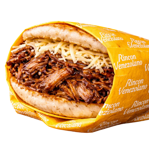 Arepa de Carne Mechada